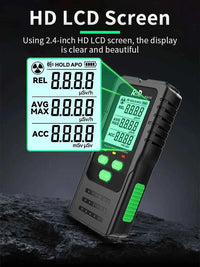 RD650 Geiger Counter Nuclear Radiation Detector X-ray γ-ray β-ray Radioactivity Tester Marble Detector Personal Dosimeter