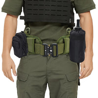 Large Capacity Tactical Waist Seal: Multi-Purpose Outdoor Hunting Belt with Quick Release, Durable Nylon Fabric and MOLLE System