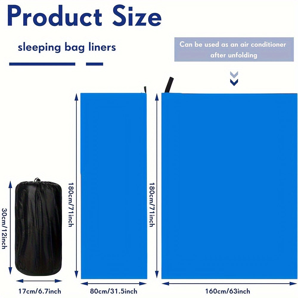 Plush Sleeping Bag, Liner Warmth Sleeping Bag, Zipper Camping Sleeping Bag Suitable For Camping, Backpacking, Travel - Seeds-or-Survival