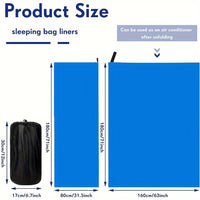 Plush Sleeping Bag, Liner Warmth Sleeping Bag, Zipper Camping Sleeping Bag Suitable For Camping, Backpacking, Travel - Seeds-or-Survival