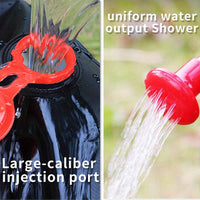 20L Portable Camping Shower Bag With Removable Hose & On-off Switchable Shower Head, Perfect For Outdoor Camping & Traveling