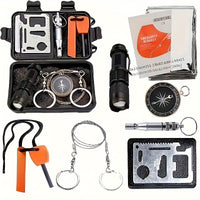 Multi-functional Tools Set, Portable Waterproof Durable For Outdoor Camping Hiking Hunting - Seeds-or-Survival