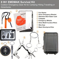 Multi-functional Tools Set, Portable Waterproof Durable For Outdoor Camping Hiking Hunting - Seeds-or-Survival