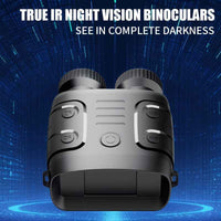 1pc R18 Infrared Night Vision Goggles, 1080p 7-Adjustment Night Vision Binoculars With 10x Digital Zoom, Small And Portable, Can Be Used For Travel And Camping, Etc., With Built-In Battery