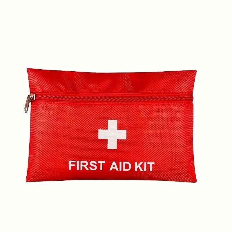27pcs/173pcs Multi-purpose Small/Large First Aid Kit: Portable Bag For Outdoor Hunting, Hiking, Camping And More - Including Emergency Supplies! Included Accessories