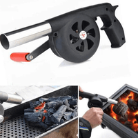 Hand-Operated Blower For BBQ, Camping, And Fire Making - Efficient And Easy-to-Use Stove Accessory