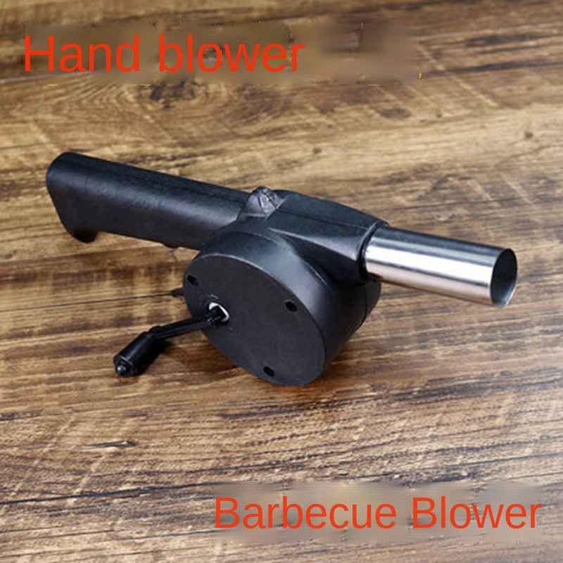 Hand-Operated Blower For BBQ, Camping, And Fire Making - Efficient And Easy-to-Use Stove Accessory