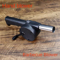 Hand-Operated Blower For BBQ, Camping, And Fire Making - Efficient And Easy-to-Use Stove Accessory