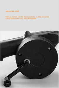 Hand-Operated Blower For BBQ, Camping, And Fire Making - Efficient And Easy-to-Use Stove Accessory