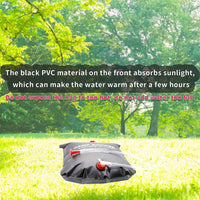 20L Portable Camping Shower Bag With Removable Hose & On-off Switchable Shower Head, Perfect For Outdoor Camping & Traveling