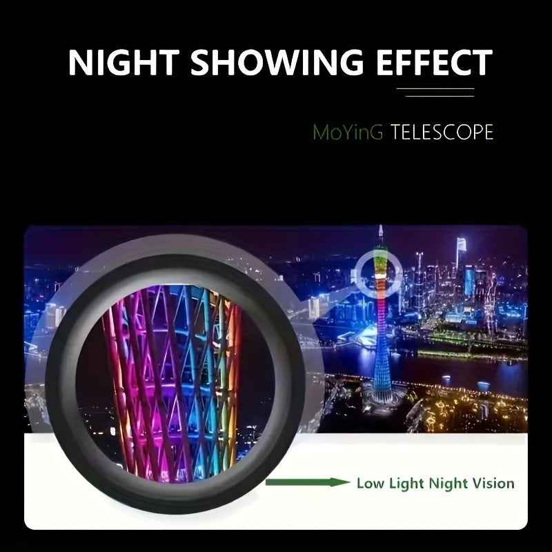 1pc HD Magnification Monocular, 9.14cm High Power Telescope, Portable Single Tube Telescope, Suitable For Outdoor Camping, Hunting, Travel, Concerts, Fishing, Christmas Gift