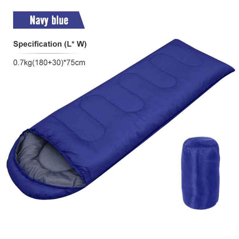 Pacoone Lightweight 4-Season Camping Sleeping Bag - Warm & Cold Envelope, Drawstring Closure, Durable Nylon, Ideal for Outdoor Travel & Hiking, Camping Accessories