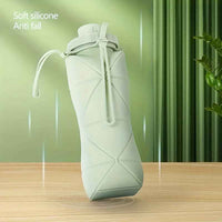 Foldable Silicone Water Bottle - Portable, Leak-Proof, Reusable For Travel, Gym, Camping, Hiking