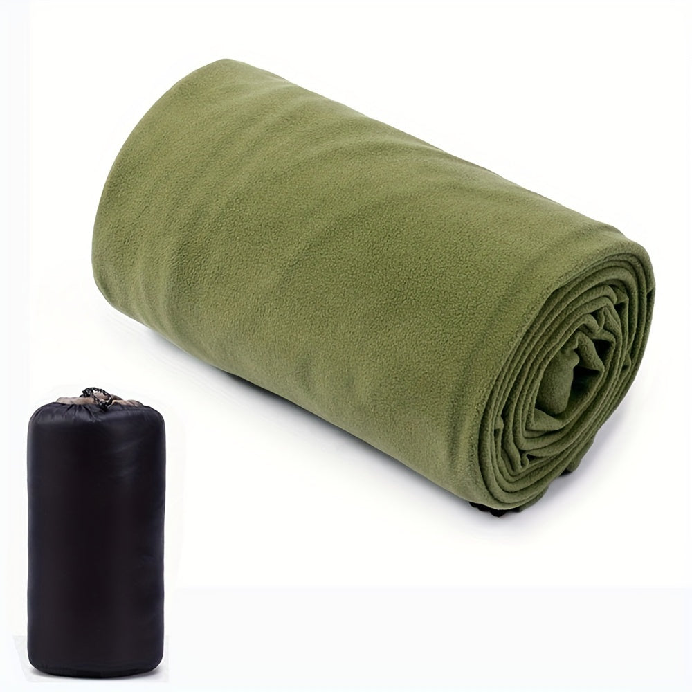 Plush Sleeping Bag, Liner Warmth Sleeping Bag, Zipper Camping Sleeping Bag Suitable For Camping, Backpacking, Travel - Seeds-or-Survival