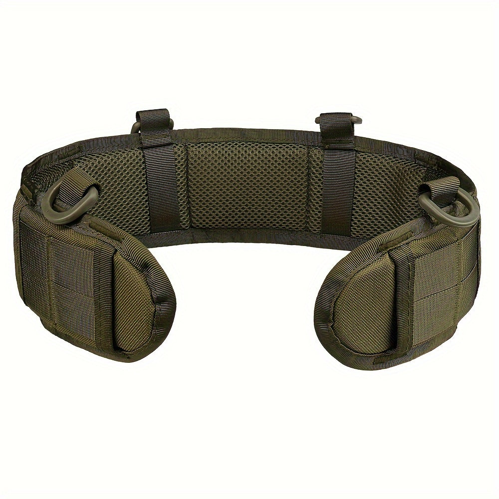 Large Capacity Tactical Waist Seal: Multi-Purpose Outdoor Hunting Belt with Quick Release, Durable Nylon Fabric and MOLLE System