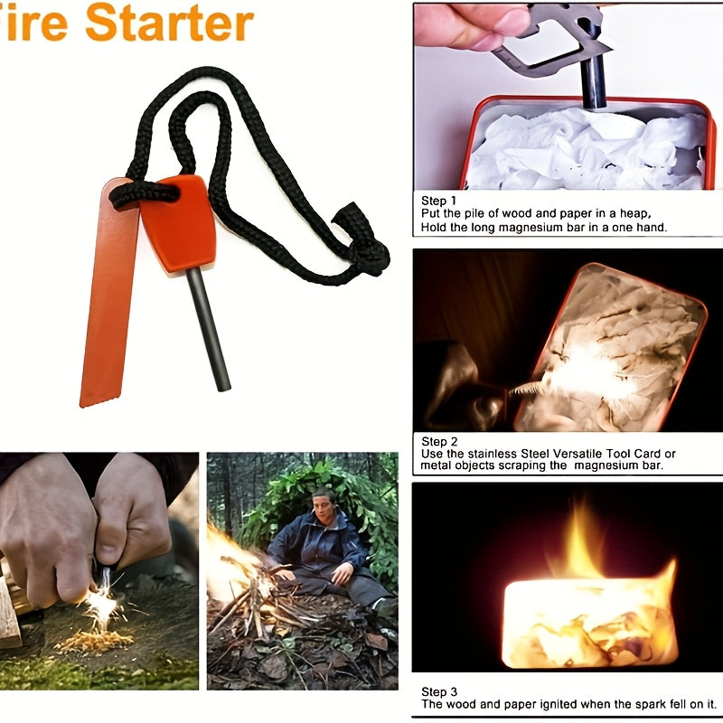 Multi-functional Tools Set, Portable Waterproof Durable For Outdoor Camping Hiking Hunting - Seeds-or-Survival