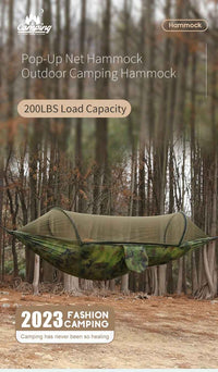 1pc Quick-Opening, Fully Automatic, Reinforced Mesh, Portable, and Lightweight with Spacious Interior - Includes Built-in Mosquito Net for Outdoor Camping and Backyard Relaxation