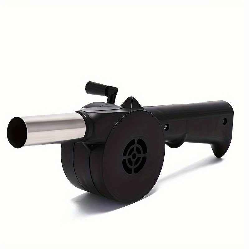 Hand-Operated Blower For BBQ, Camping, And Fire Making - Efficient And Easy-to-Use Stove Accessory
