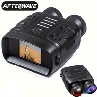 1pc R18 Infrared Night Vision Goggles, 1080p 7-Adjustment Night Vision Binoculars With 10x Digital Zoom, Small And Portable, Can Be Used For Travel And Camping, Etc., With Built-In Battery