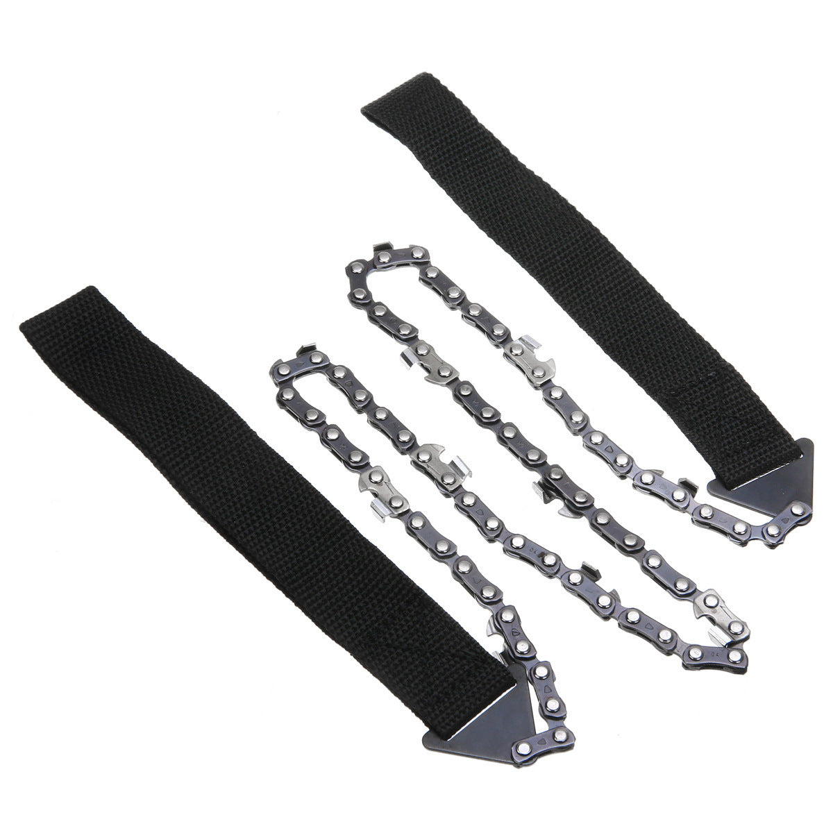 The Ultimate Pocket Chain Saw: Portable, Non-Slip Handle & Sharp Teeth Blades for Garden, Wood Cutting, Hiking & Camping!