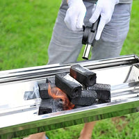 Hand-Operated Blower For BBQ, Camping, And Fire Making - Efficient And Easy-to-Use Stove Accessory