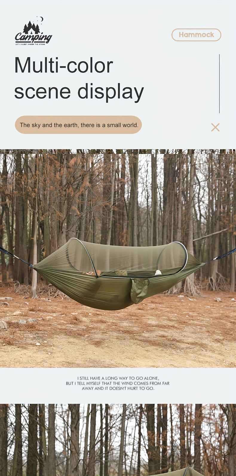 1pc Quick-Opening, Fully Automatic, Reinforced Mesh, Portable, and Lightweight with Spacious Interior - Includes Built-in Mosquito Net for Outdoor Camping and Backyard Relaxation