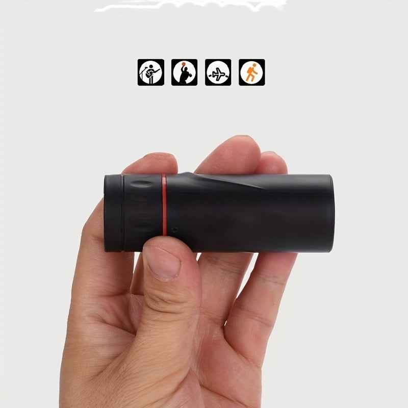 1pc HD Magnification Monocular, 9.14cm High Power Telescope, Portable Single Tube Telescope, Suitable For Outdoor Camping, Hunting, Travel, Concerts, Fishing, Christmas Gift