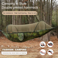 1pc Quick-Opening, Fully Automatic, Reinforced Mesh, Portable, and Lightweight with Spacious Interior - Includes Built-in Mosquito Net for Outdoor Camping and Backyard Relaxation