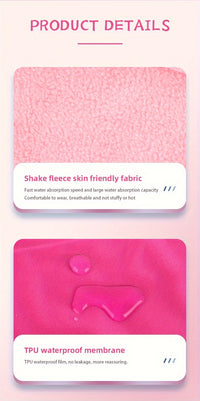 6pcs Reusable Sanitary Napkins Set - Ultra-Absorbent, Leak-Proof, and Misplacement-Proof Feminine Hygiene Products with Wings for Large Flow - Includes 1pc Storage Bag and Unscented Design for Comfortable and Convenient Menst