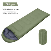 Pacoone Lightweight 4-Season Camping Sleeping Bag - Warm & Cold Envelope, Drawstring Closure, Durable Nylon, Ideal for Outdoor Travel & Hiking, Camping Accessories