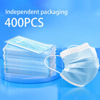 10-500pcs Disposable Adults individual package Masks Filter Meltblown Non-wove Face mask blue Breathable Protective masque mask