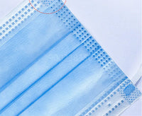 10-500pcs Disposable Adults individual package Masks Filter Meltblown Non-wove Face mask blue Breathable Protective masque mask