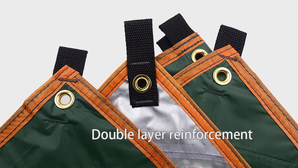 4x4m 4x3m 3x3m Awning Waterproof Tarp Tent Shade Ultralight Garden Canopy Sunshade Outdoor Camping Tourist Beach Sun Shelter