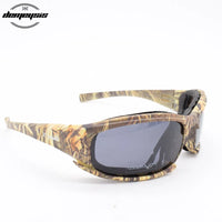 Daisy Tactical Polarized Glasses Outdoor Sport Goggles Sunglasses with 4 Lens Original Box Men Shooting Hiking Eyewear Gafas