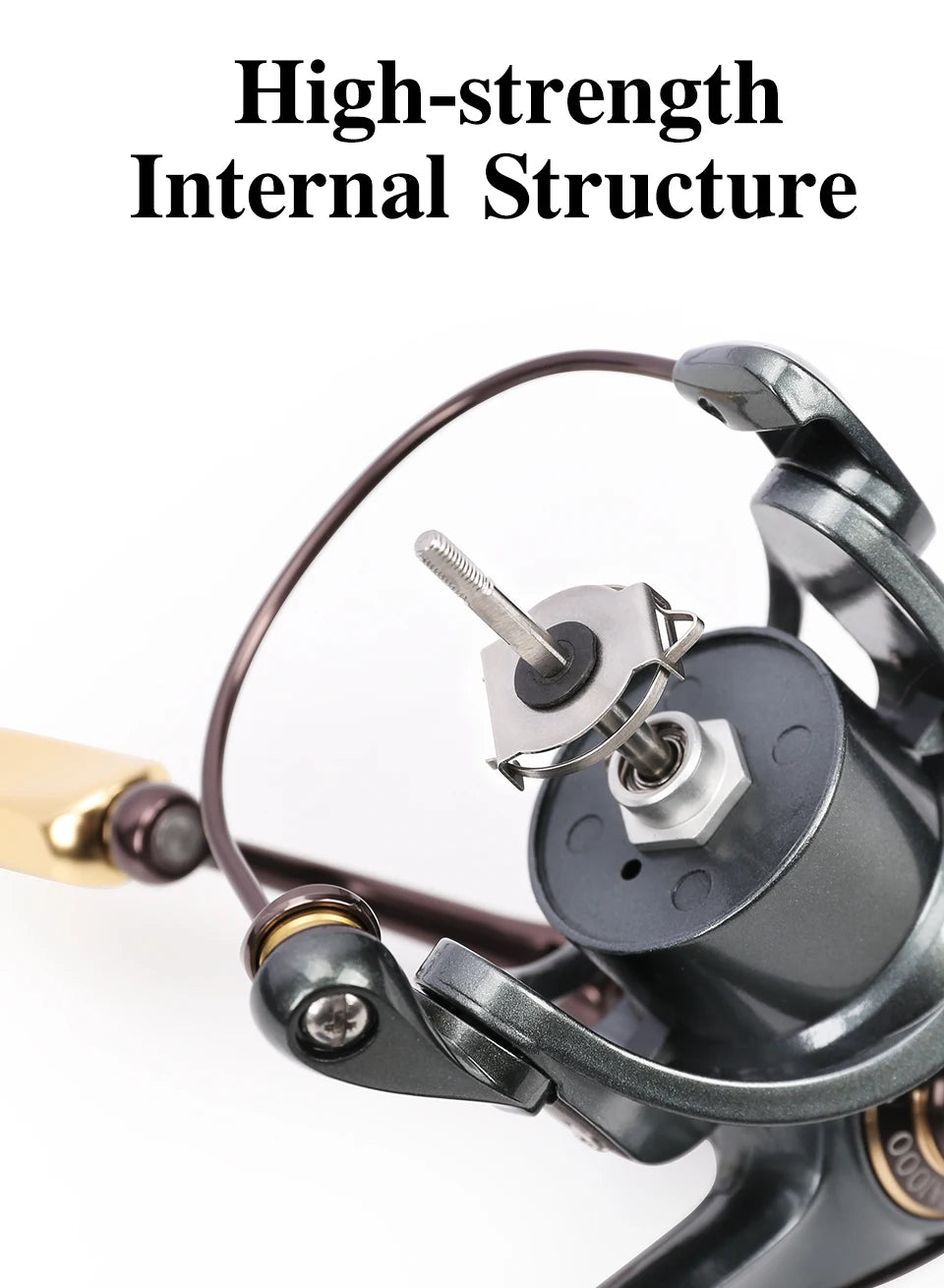 TSURINOYA Jaguar 1000 2000 3000 Long Casting Double Spool Stainless Steel Bearing  Fishing Spinning Bass Reel Saltwater