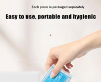 10-500pcs Disposable Adults individual package Masks Filter Meltblown Non-wove Face mask blue Breathable Protective masque mask