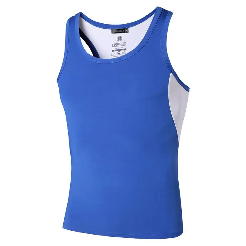 jeansian Men's Quick Dry Sleeveless Sport Tank Tops Shirts Workout Running LSL3306(PLEASE CHOOSE US SIZE)