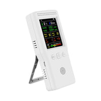 9 In 1 Air Quality Detector PM2.5 PM10 HCHO TVOC CO CO2 AQI Temperature Humidity Multifunctional LCD Digital Air Quality Monitor