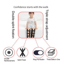 Adjustable O/X Leg Shape Correction Strap Leg Internal External Rotation Varus Valgus Straightening Tool For Adult and Child