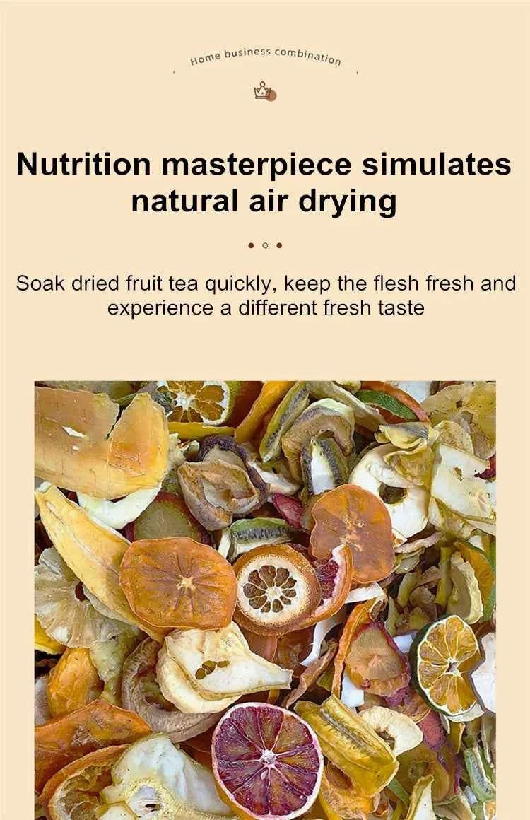 8L Food Dehydrator Portable Household And Commercial Air Dryer Food Machine for Dried Fruit Vegetables Meat Snacks for Pets