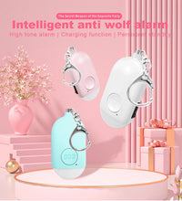 Kids Elderly Women Emergency SOS Personal Alarm Self Defense Keychain- Panic Button Or Pull Pin Alert Device 130 DB Loud Safety