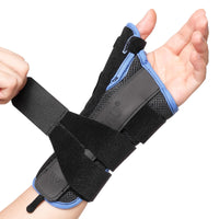 VELPEAU Wrist Brace for Arthritis Pain and Sprain Stable and Breathable Wrist Splint with Thumb Support for Men and Women