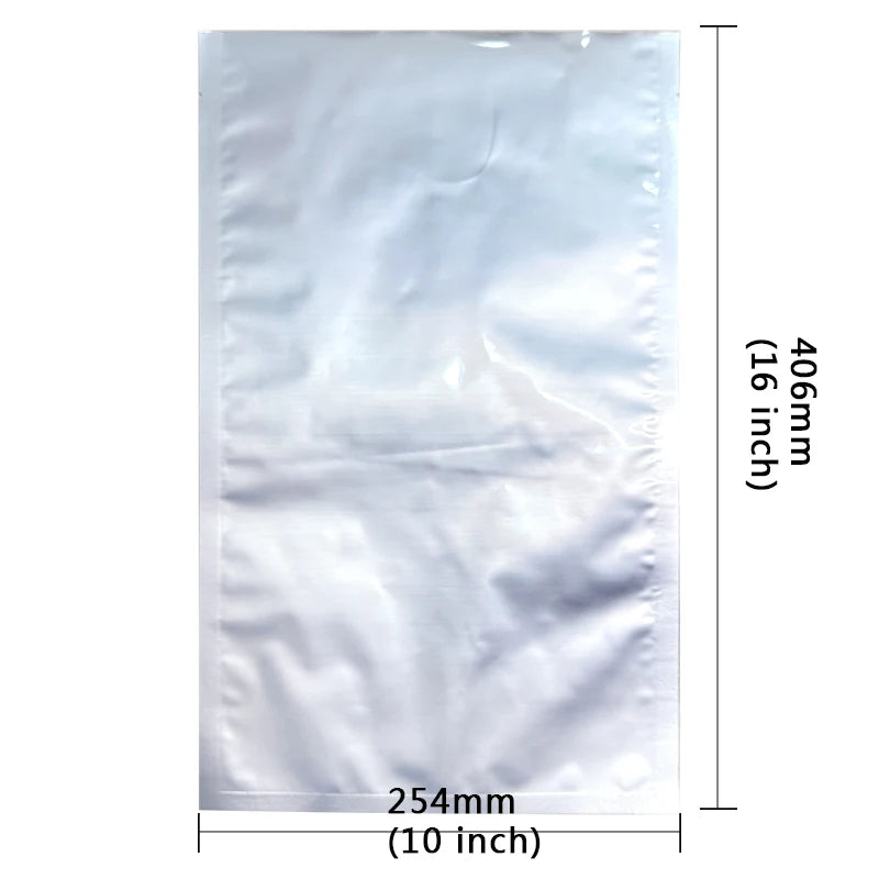 10 Packs 5 Gallon Mylar Bags Resealable Aluminum Foil Bags For Long Term Food Storage Food Grade and Light Proof (20’’x30'') - Seeds-or-Survival