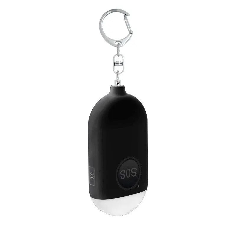 Kids Elderly Women Emergency SOS Personal Alarm Self Defense Keychain- Panic Button Or Pull Pin Alert Device 130 DB Loud Safety