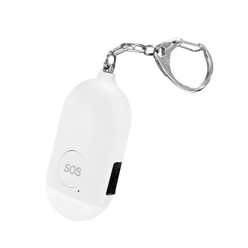 Kids Elderly Women Emergency SOS Personal Alarm Self Defense Keychain- Panic Button Or Pull Pin Alert Device 130 DB Loud Safety