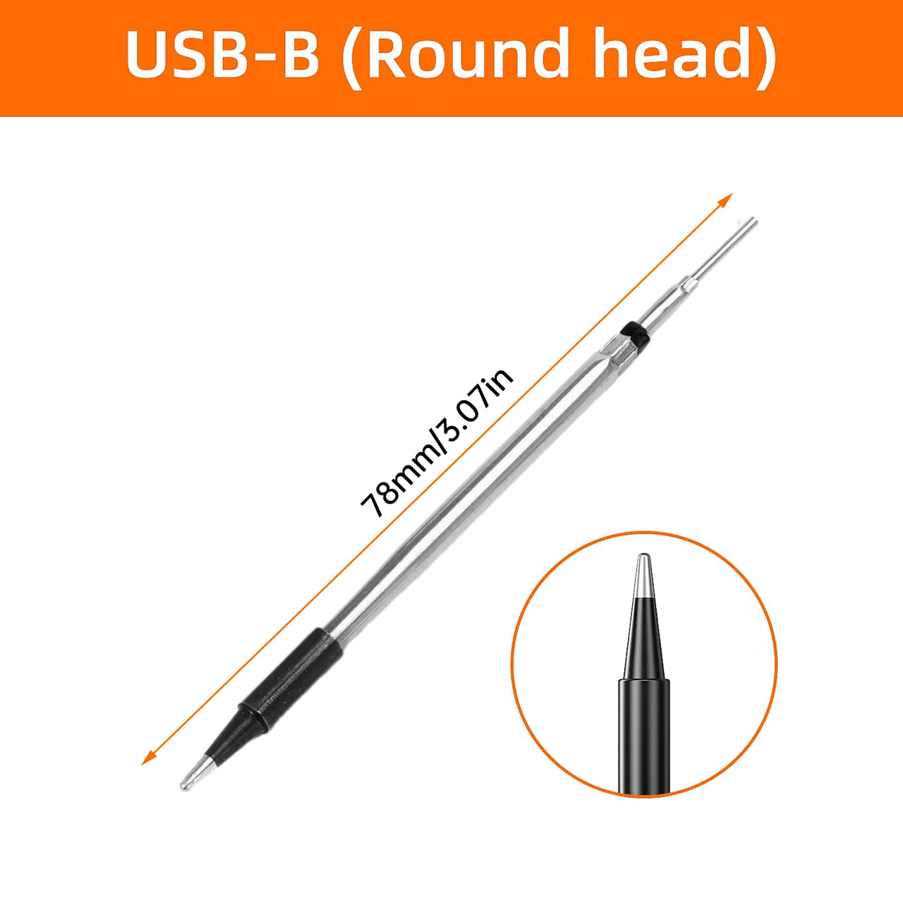 Multifunctional USB Digital Electric Soldering Iron Set Temperature300-450℃ Adjustable Type-C Interface Solder Welding Iron Tool