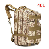 20L/40L Outdoor Rucksacks Tactical Backpack Sports Camping Hiking Trekking Fishing Hunting Bag