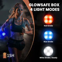 Wsdcam Personal LED Emergency Night Light + Press Tap Fast Alarm Type-C Charging 130dB Safety Self Defense Alarm with Key Chain