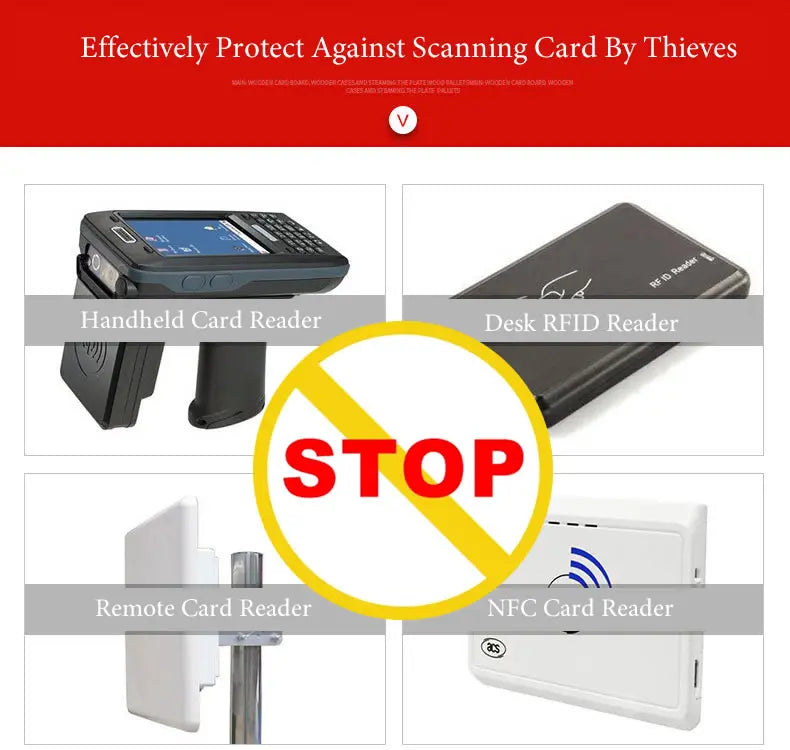 10pcs Anti-Scan Card Sleeve Credit NFC RFID Card Protector Anti-magnetic Aluminum Foil Portable Bank Card Holder