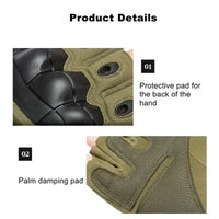 Outdoor Hunting Camping Protective GlovesTactical Fighting BoxingGloves Mountaineering Gloves Wilderness Survival Equipment - Seeds-or-Survival